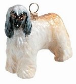 Afghan Dog Ornament